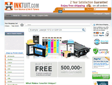 Tablet Screenshot of inktuit.com